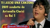 IGNAZIO BOSCHETTO ( una voce naturale che ci fa EMOZIONARE) a 'Ti lascio una CANZONE' condotto da Antonella Clerici su Rai 1.