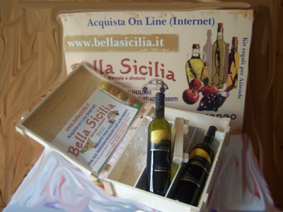 3 Bt Chardonnay LUSTRU Cassetta Legno - Regalo